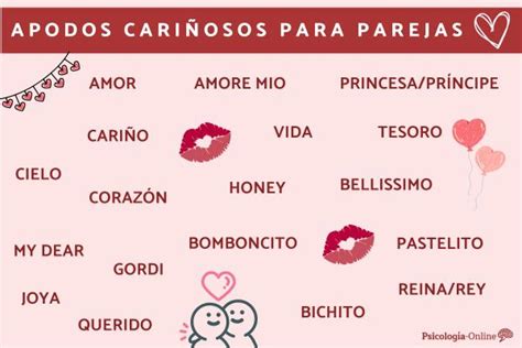 Los 180 apodos cariñosos más comunes para parejas。